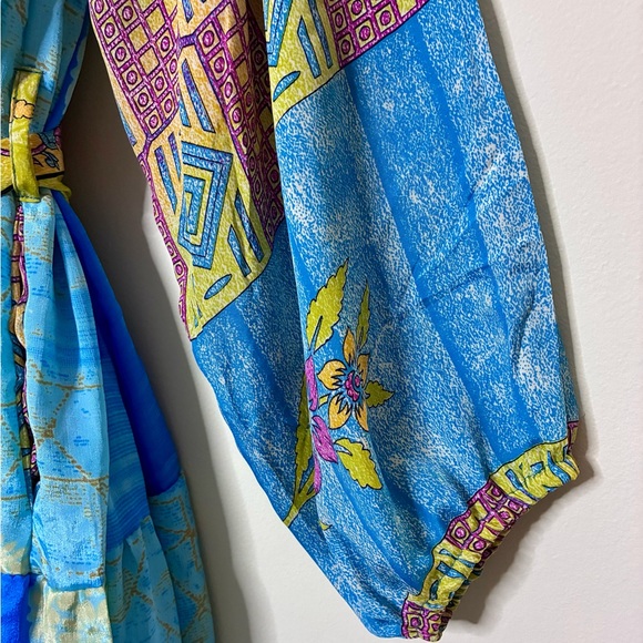 NWT Kantha Bae Rasgulla Luminous Button Down Maxi Dress/Duster - Picture 9 of 12